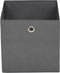 vidaXL - Opbergboxen - 10 - st - 28x28x28 - cm - nonwoven - stof - grijs