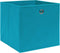 vidaXL - Opbergboxen - 10 - st - 28x28x28 - cm - nonwoven - stof - babyblauw