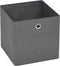 vidaXL - Opbergboxen - 10 - st - 28x28x28 - cm - nonwoven - stof - grijs