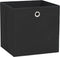 vidaXL - Opbergboxen - 10 - st - 28x28x28 - cm - nonwoven - stof - paars