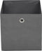 vidaXL - Opbergboxen - 10 - st - 32x32x32 - cm - nonwoven - stof - grijs