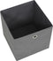 vidaXL - Opbergboxen - 10 - st - 32x32x32 - cm - nonwoven - stof - grijs