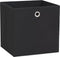 vidaXL - Opbergboxen - 10 - st - 32x32x32 - cm - nonwoven - stof - grijs