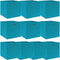 vidaXL - Opbergboxen - 10 - st - 32x32x32 - cm - stof - babyblauw