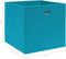 vidaXL - Opbergboxen - 10 - st - 32x32x32 - cm - stof - babyblauw