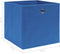 vidaXL - Opbergboxen - 10 - st - 32x32x32 - cm - stof - blauw
