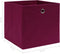 vidaXL - Opbergboxen - 10 - st - 32x32x32 - cm - stof - donkerrood
