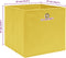 vidaXL - Opbergboxen - 10 - st - 32x32x32 - cm - stof - geel