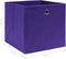 vidaXL - Opbergboxen - 10 - st - 32x32x32 - cm - stof - paars