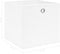 vidaXL - Opbergboxen - 10 - st - 32x32x32 - cm - stof - wit
