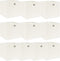 vidaXL - Opbergboxen - 10 - st - 32x32x32 - cm - stof - wit