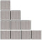 vidaXL - Opbergboxen - 10 - st - inklapbaar - 32x32x32 - cm - ongeweven - stof - bruin