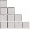 vidaXL - Opbergboxen - 10 - st - inklapbaar - 32x32x32 - cm - ongeweven - stof - crème