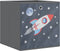 vidaXL - Opbergboxen - 10 - st - inklapbaar - 32x32x32 - cm - ongeweven - stof - grijs