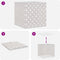 vidaXL - Opbergboxen - 10 - st - inklapbaar - 32x32x32 - cm - ongeweven - stof - crème