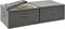 vidaXL - Opbergboxen - 2 - st - 43x34x23 - cm - stof - antracietkleurig