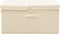 vidaXL - Opbergboxen - 2 - st - 50x30x25 - cm - stof - crèmekleurig