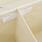 vidaXL - Opbergboxen - 2 - st - 50x30x25 - cm - stof - crèmekleurig