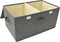 vidaXL - Opbergboxen - 2 - st - 50x30x25 - cm - stof - antracietkleurig