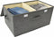 vidaXL - Opbergboxen - 2 - st - 50x30x25 - cm - stof - antracietkleurig