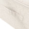 vidaXL - Opbergboxen - 2 - st - 70x40x18 - cm - stof - crèmekleurig