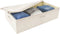 vidaXL - Opbergboxen - 2 - st - 70x40x18 - cm - stof - crèmekleurig