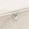 vidaXL - Opbergboxen - 2 - st - 70x40x18 - cm - stof - crèmekleurig