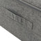 vidaXL - Opbergboxen - 2 - st - 70x40x18 - cm - stof - grijs