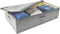 vidaXL - Opbergboxen - 2 - st - 70x40x18 - cm - stof - grijs