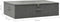 vidaXL - Opbergboxen - 2 - st - 70x40x18 - cm - stof - antracietkleurig