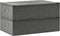 vidaXL - Opbergboxen - 2 - st - 70x40x18 - cm - stof - antracietkleurig