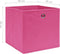 vidaXL - Opbergboxen - 4 - st - 28x28x28 - cm - nonwoven - stof - roze