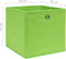 vidaXL - Opbergboxen - 4 - st - 28x28x28 - cm - nonwoven - stof - groen