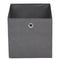 vidaXL - Opbergboxen - 4 - st - 32x32x32 - cm - nonwoven - stof - grijs