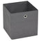 vidaXL - Opbergboxen - 4 - st - 32x32x32 - cm - nonwoven - stof - grijs