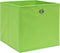 vidaXL - Opbergboxen - 4 - st - 32x32x32 - cm - stof - groen