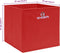 vidaXL - Opbergboxen - 4 - st - 32x32x32 - cm - stof - rood