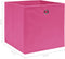 vidaXL - Opbergboxen - 4 - st - 32x32x32 - cm - stof - roze
