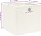 vidaXL - Opbergboxen - 4 - st - 32x32x32 - cm - stof - wit