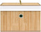 vidaXL - Opbergboxen - 4 - st - bamboe