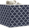 vidaXL - Opbergboxen - 4 - st - inklapbaar - 32x32x32 - cm - ongeweven - stof - blauw