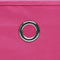 vidaXL - Opbergboxen - met - deksel - 10 - st - 28x28x28 - cm - roze