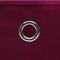 vidaXL - Opbergboxen - met - deksel - 10 - st - 28x28x28 - cm - donkerrood