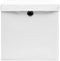 vidaXL - Opbergboxen - met - deksel - 10 - st - 28x28x28 - cm - wit