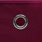 vidaXL - Opbergboxen - met - deksel - 4 - st - 28x28x28 - cm - donkerrood