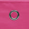 vidaXL - Opbergboxen - met - deksel - 4 - st - 32x32x32 - cm - stof - roze