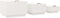 vidaXL - Opbergboxen - met - deksels - 3 - st - massief - grenenhout - wit