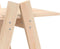vidaXL - Opbergek - 5-laags - A-vorm - 110x40x180,5 - cm - massief - grenenhout