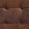 vidaXL - Opberghocker - 87,5 - cm - kunstsuède - bruin