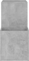 vidaXL - Opbergkast - 105x35,5x70 - cm - bewerkt - hout - betongrijs